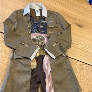 EUC Captain Jack Sparrow Costume - Disney Store
